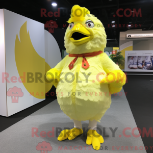 Citrongul hane maskot...