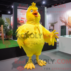 Personaggio mascotte gallo...