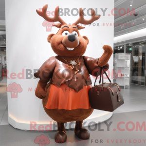 Rust Renifer maskot...