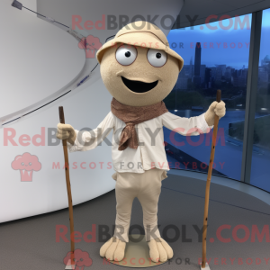 Beige Tightrope Walker...