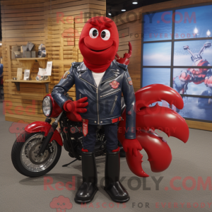 Red Lobster maskot kostume...