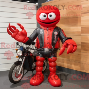 Red Lobster Maskottchen...