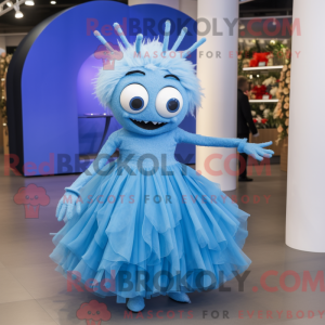 Disfraz de mascota Sky Blue...