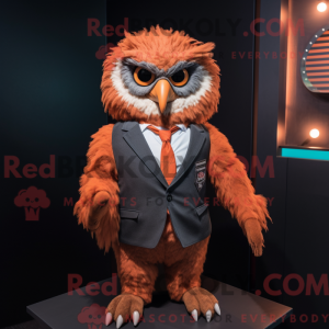 Uil mascottekostuum...