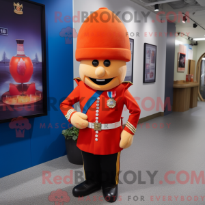 Peach British Royal Guard...