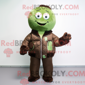 Green Chocolate Bars mascot...