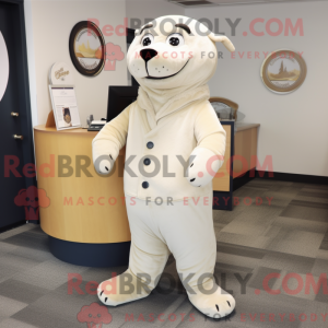 Cream Seal Maskottchen...