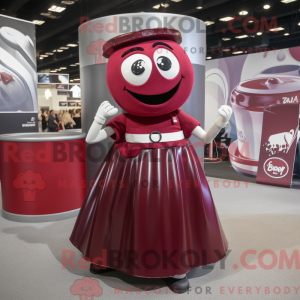 Maroon Soda Can...