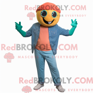 Disfraz de mascota de Teal...