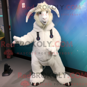 Disfraz de mascota de cabra...