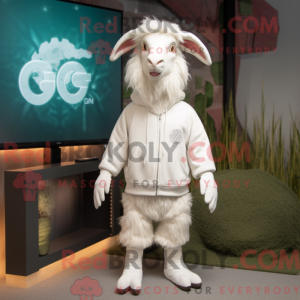 Witte Angora Geit...