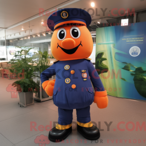 Orange Navy Soldier...