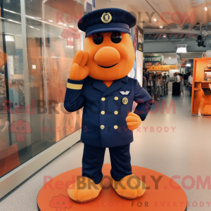 Oranje marine soldaat...