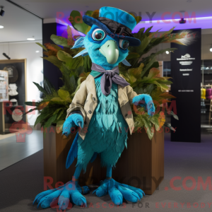 Disfraz de mascota Cyan...
