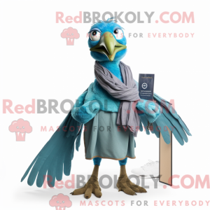 Ciano Archaeopteryx máscara...