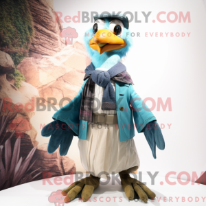 Cyan Archaeopteryx...