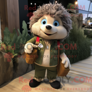 Hedgehog mascot costume...