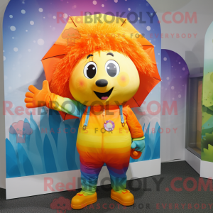 Disfraz de mascota Orange...