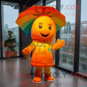 Orange Rainbow maskot...