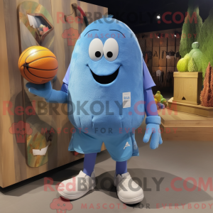 Maskotdraktfigura Blue...