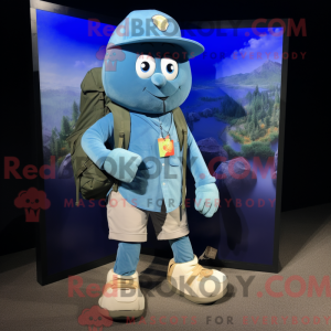 Maskotdraktfigura Blue...