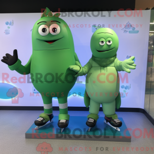 Postava maskota Green Pair...