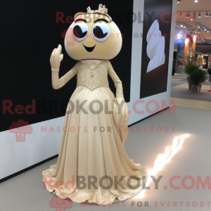 Beige Momentum maskot...