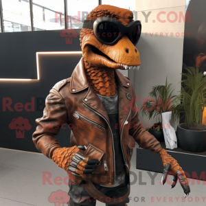 Rust Deinonychus mascotte...