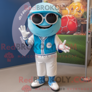 Cyan Baseball Ball...