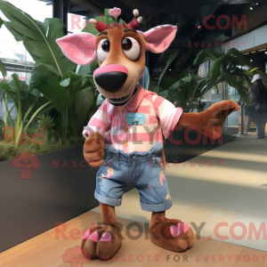 Disfraz de mascota Okapi...