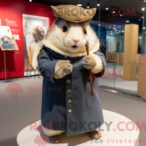 Hamster mascotte kostuum...