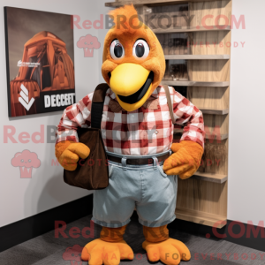 Rust Hens maskotdraktfigur...
