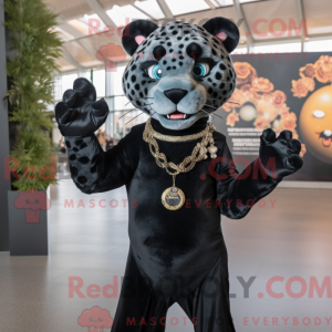 Costume mascotte de guépard...