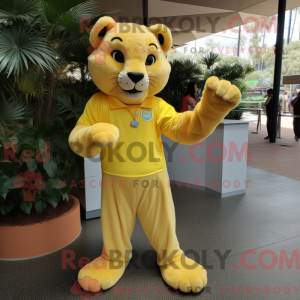Disfraz de mascota del león...