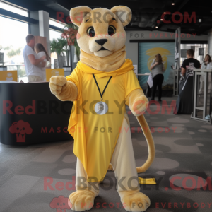 Lemon Yellow Mountain Lion...