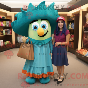 Disfraz de mascota Teal...