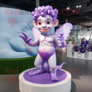Lavendel Amor maskot...