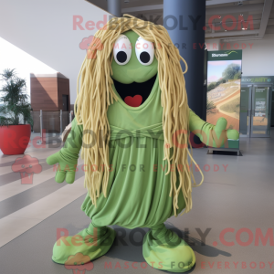 Oliven Spaghetti maskot...