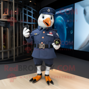 Navy Pigeon Maskottchen...