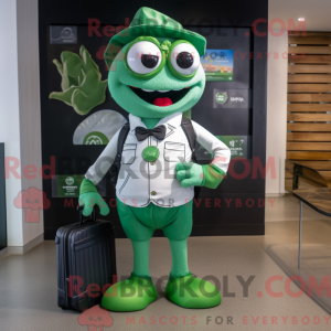 Green Doctor maskot kostyme...