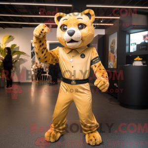 Gull Jaguar maskot...