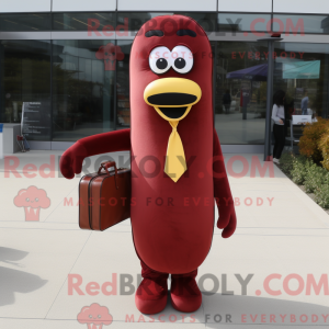 Disfraz de mascota Maroon...
