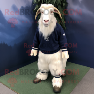 Navy Boer Goat maskot...