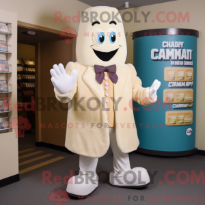 Mascot character of a Cream...