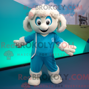 Mascot karakter van een...