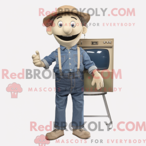 Figura de máscara de uma TV...