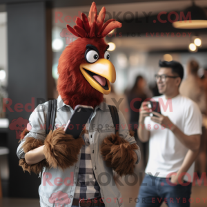 Mascottekarakter van een...