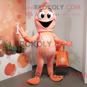 Mascot karakter van een...