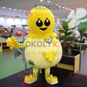 Mascot character of a Lemon...