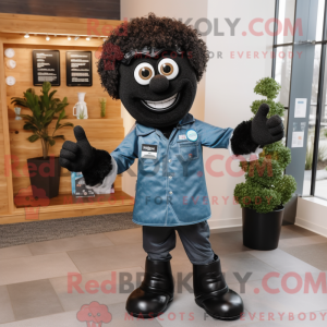 Mascot karakter van een...
